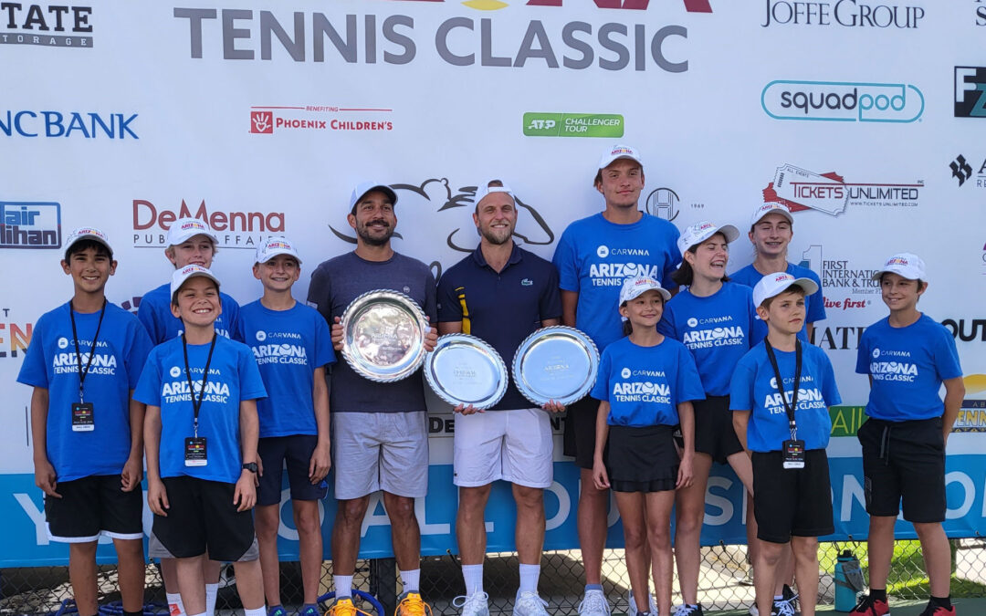 What a run for the American men in the desert!! Fritz and “SIsner” sweep singles and doubles.