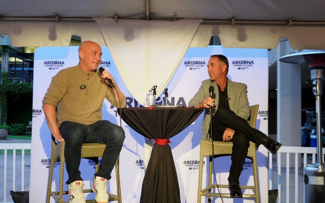 Andre Agassi on KickServeRadio.com